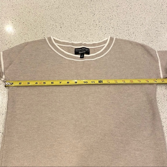 Banana Republic Cashmere/Wool-Blend Textured Sweater - Picture 5 of 6